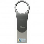 Silicon Power 32GB Mobile C80 Silver USB 3.0 (SP032GBUC3C80V1S) (UA)