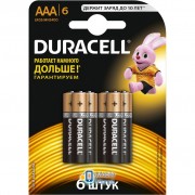 Duracell AAA MN2400 LR03 * 6 (5000394107472 / 81483511) (UA)