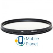 Світлофільтр PowerPlant CPL 72 мм (CPLF72) (UA)