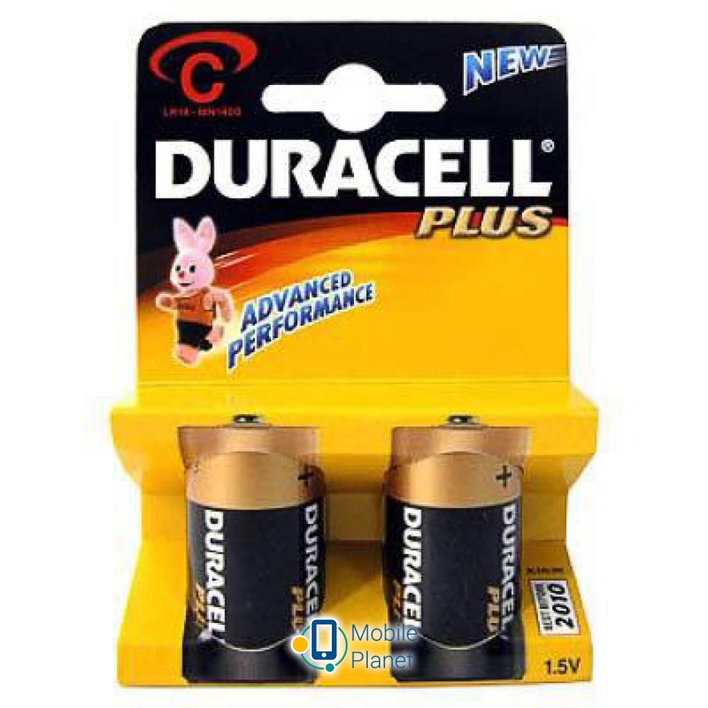 Батарейка C LR14 * 2 Duracell (5000394052529 / 81483545) (UA)