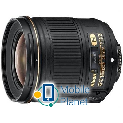 Объектив Nikon Nikkor AF-S 28mm f/1.8G (JAA135DA) (UA)