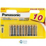 PANASONIC AAA LR03 Alkaline Power * 10 (LR03REB/10BW) (UA)
