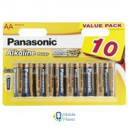 PANASONIC LR06 Alkaline Power * 10 (LR6REB/10BW) (UA)
