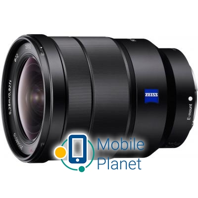 Об'єктив SONY 16-35mm f / 4.0 Carl Zeiss для камер NEX FF (SEL1635Z.SYX) (UA)