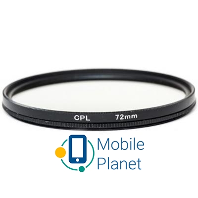Світлофільтр PowerPlant CPL 72 мм (CPLF72) (UA)
