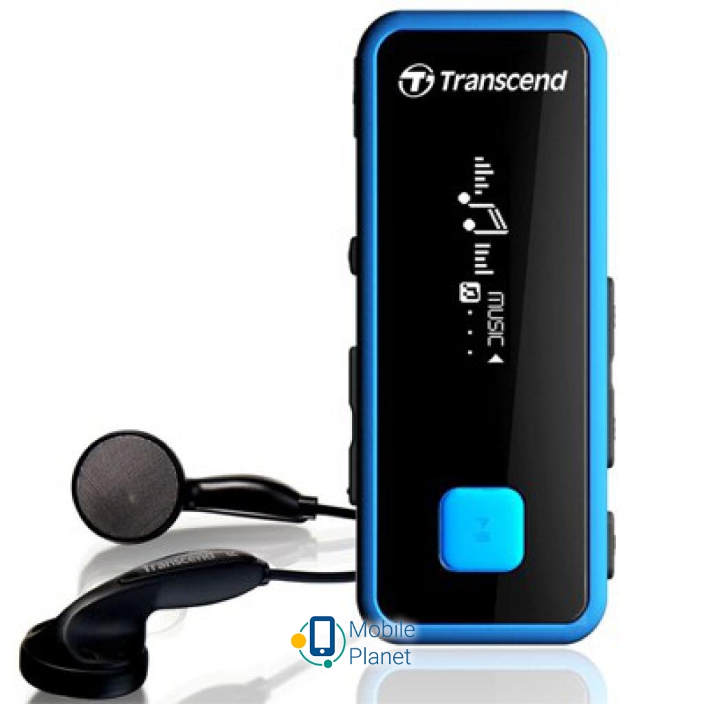 Плеер Transcend T. Sonic 350 8GB Синий (TS8GMP350B)