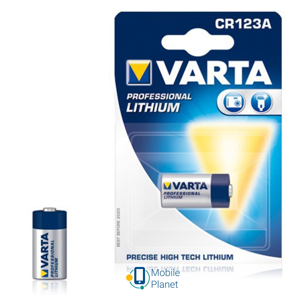 Батарейка Varta VARTA PHOTO CR 123A BLI 1 LITHIUM (06205301401)