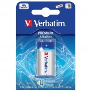 Verbatim Крона Alcaline 9V * 1 (49924) (UA)