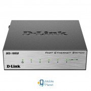 Комутатор мережевий D-Link DES-1005D (UA)