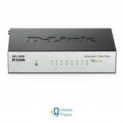 Комутатор мережевий D-Link DGS-1008D / J2A (UA)