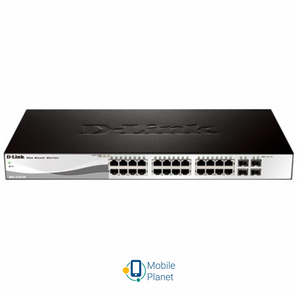Комутатор мережевий D-Link DGS-1210-28 (UA)