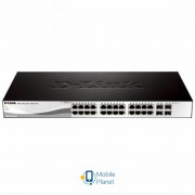 Комутатор мережевий D-Link DGS-1210-28P (UA)