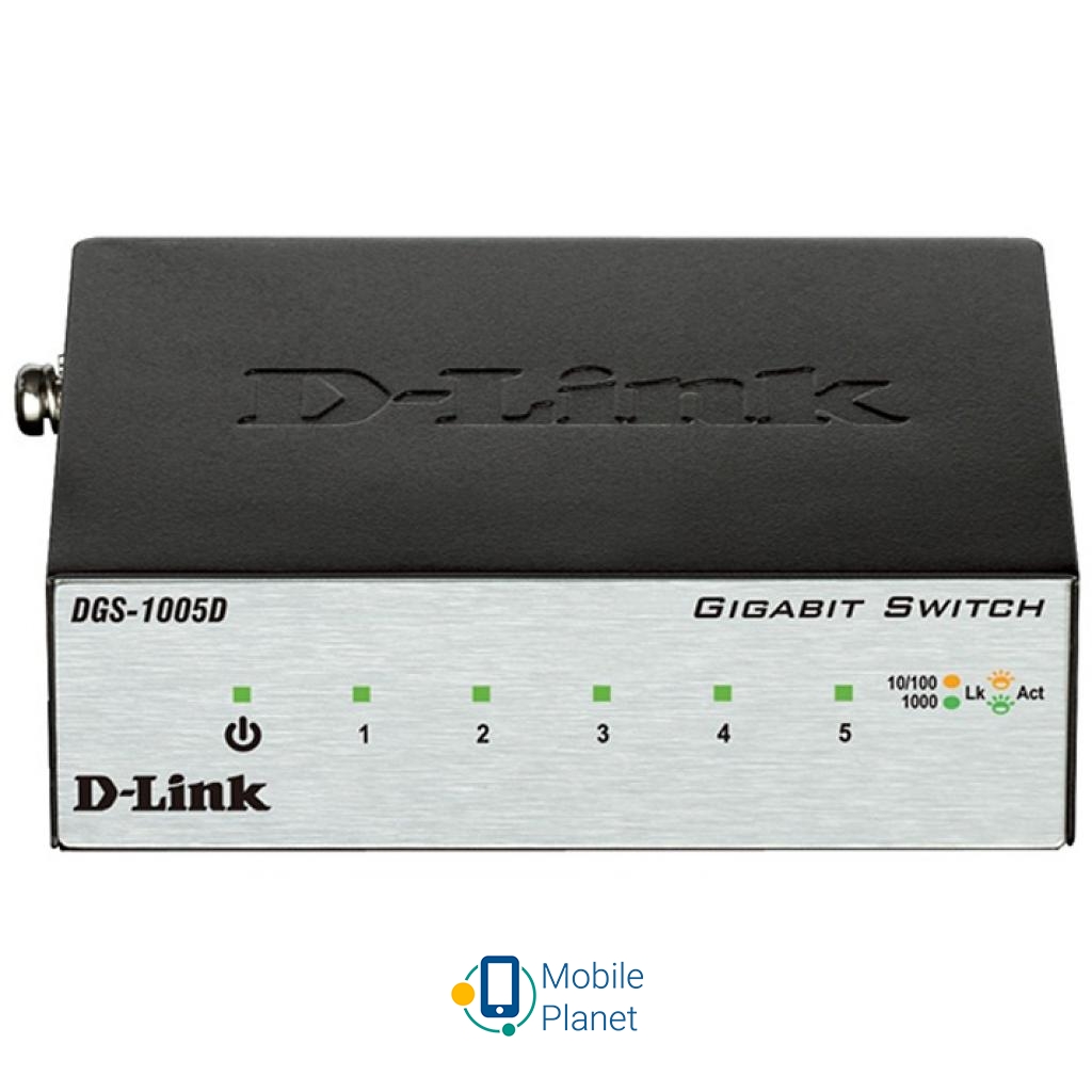 Коммутатор сетевой D-Link DGS-1005D (UA)