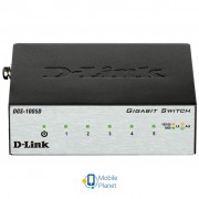 Комутатор мережевий D-Link DGS-1005D (UA)
