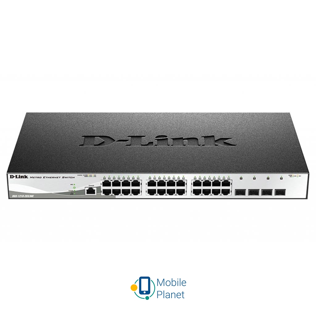Коммутатор сетевой D-Link DGS-1210-28X/ME (UA)