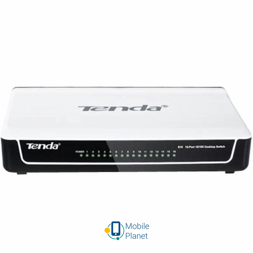 Коммутатор сетевой TENDA S16 (UA)