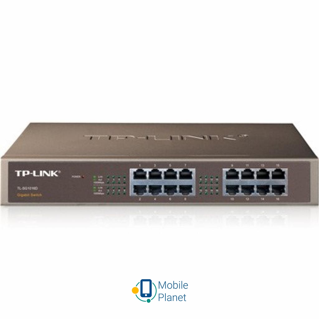 Комутатор мережевий TP-Link TL-SG1016D (UA)