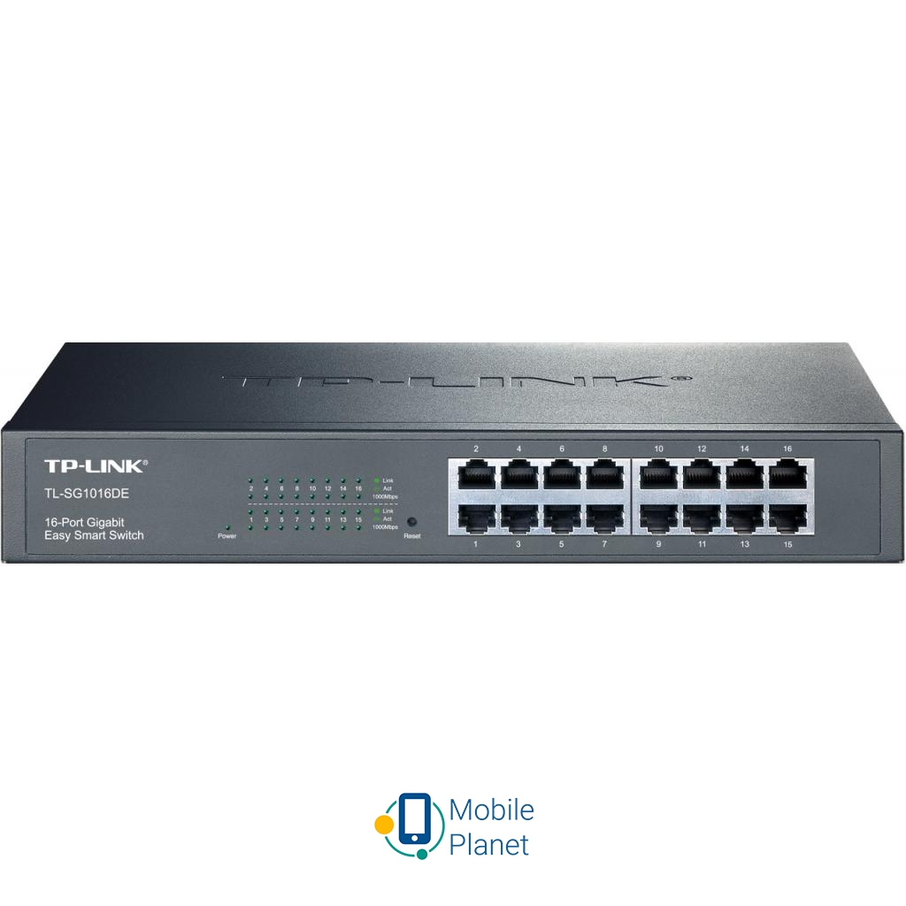 Комутатор мережевий TP-Link TL-SG1016DE