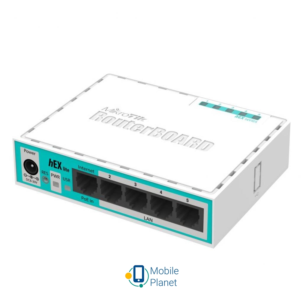 Маршрутизатор Mikrotik RB750r2 (hEX lite) (RB750r2)