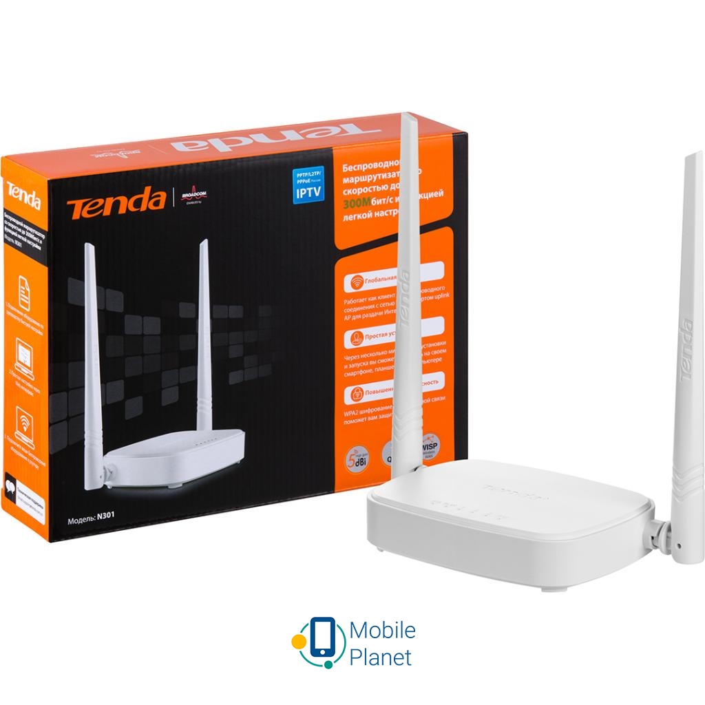 Маршрутизатор TENDA N301