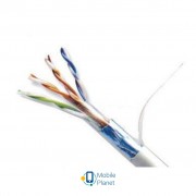 Кабель мережевий OK-Net FTP-cat.5E-SL, 305м (КПВЕ-ВП (100) 4 * 2 * 0,48) (UA)