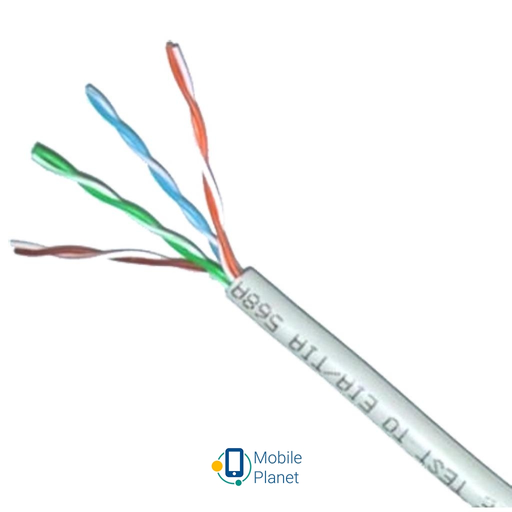 Кабель мережевий UTP 305м cat.5e Standart CCA Atcom (3799) (UA)