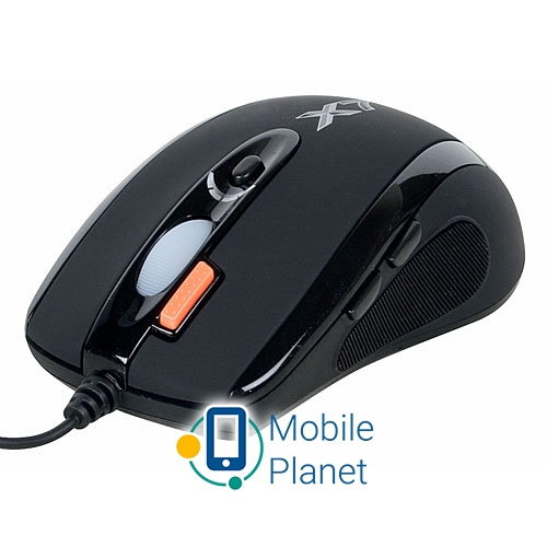 Миша A4Tech X-710BK Black USB