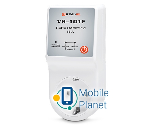 Мережевий фільтр REAL-EL VR-101F (EL122300009) (UA)