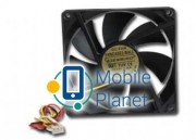 Вентилятор Gembird 92х92х25мм Ball 3pin