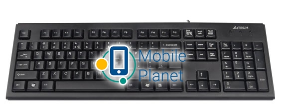Клавиатура A4Tech KR-83 Black PS/2