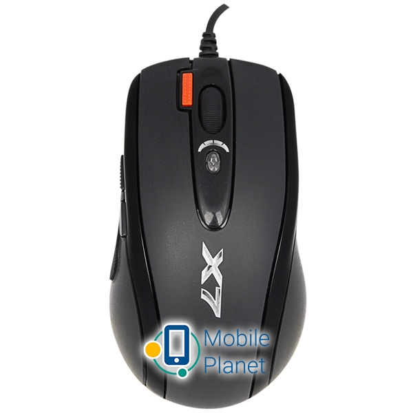Миша A4Tech X-718BK Black USB