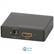 Спліттер DIGITUS HDMI Splitter (In * 1 Out * 2) 4K (DS-46304) (UA)