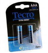 Tecro Extra Energy Alkaline AAA / LR03 BL 2 шт (LR03-2B (EE))