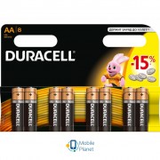 Duracell AA MN1500 LR06 * 8 (5000394006522 / 81417083) (UA)