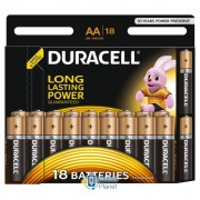 Duracell AA MN1500 LR06 * 18 (5000394107519 / 81545414) (UA)