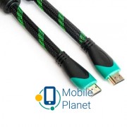 Кабель мультимедійний HDMI to HDMI 1.5m PowerPlant (KD00AS1250) (UA)