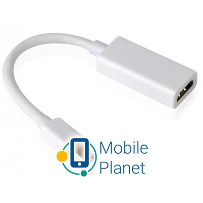 Кабель мультимедийный Кабель мультимедийный mini DisplayPort to HDMI PowerPlant (KD00AS1238) (UA)