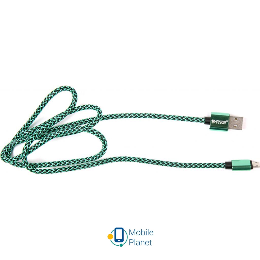 Кабель мультимедійний Дата кабель USB 2.0 AM to Micro 5P 1.0m PowerPlant (CA910229) (UA)