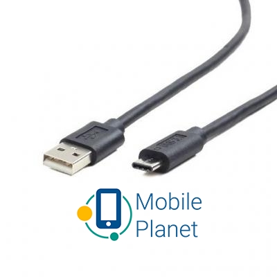 Кабель мультимедійний Дата кабель USB 2.0 AM to Type-C 1.0m REAL-EL (EL123500016) (UA)