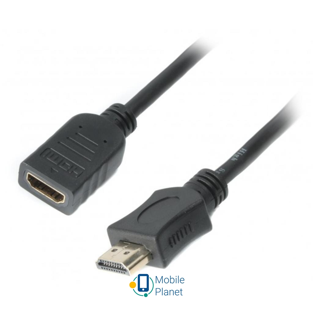 Кабель мультимедійний Кабель мультимедійний HDMI male to female 1.8m Cablexpert (CC-HDMI4X-6)