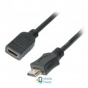 Кабель мультимедийный HDMI male to female 1.8m Cablexpert (CC-HDMI4X-6)