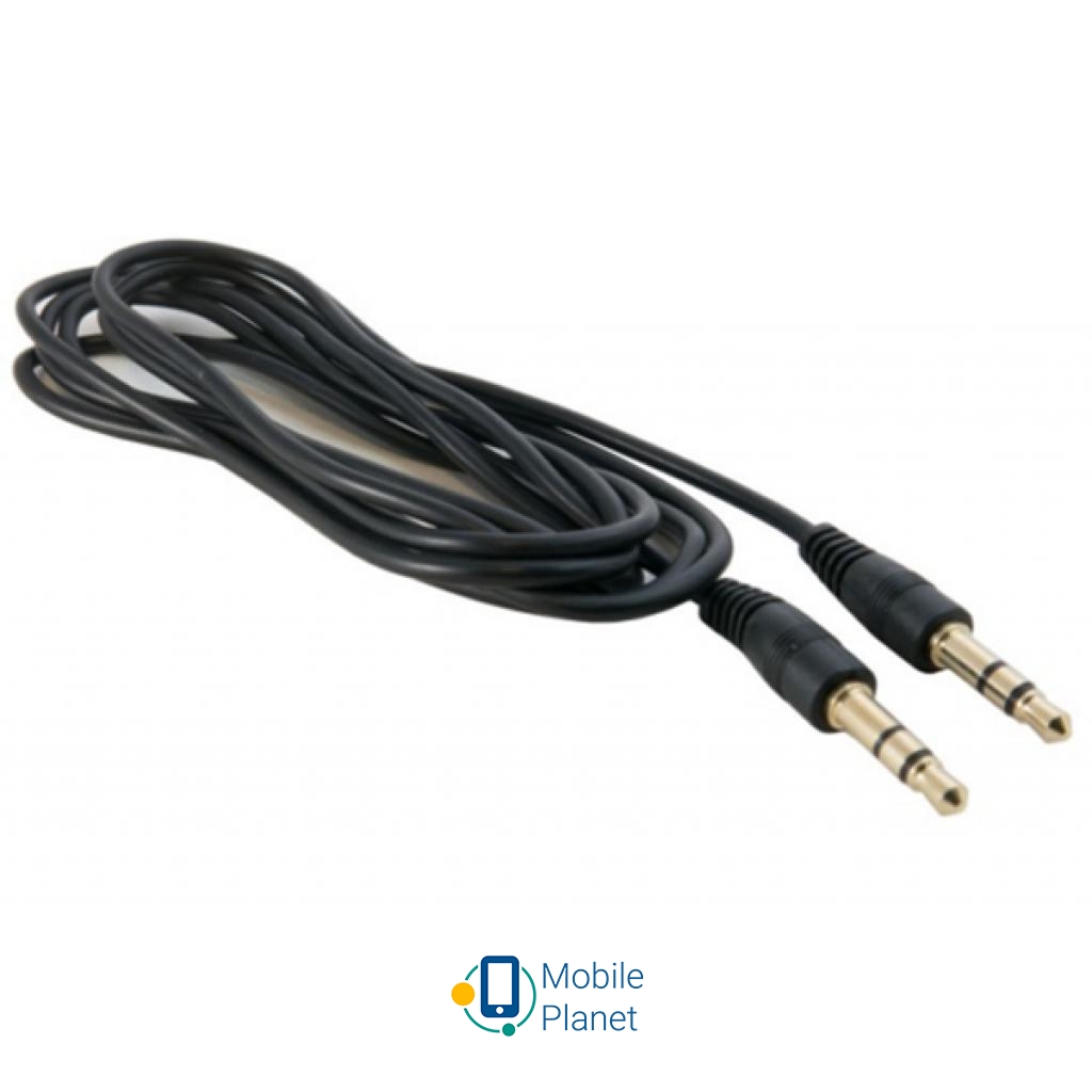 Кабель мультимедійний Кабель мультимедійний mini Jack 3.5mm to mini Jack 3.5mm 1.5m EXTRADIGITAL (KBA1681) (UA)