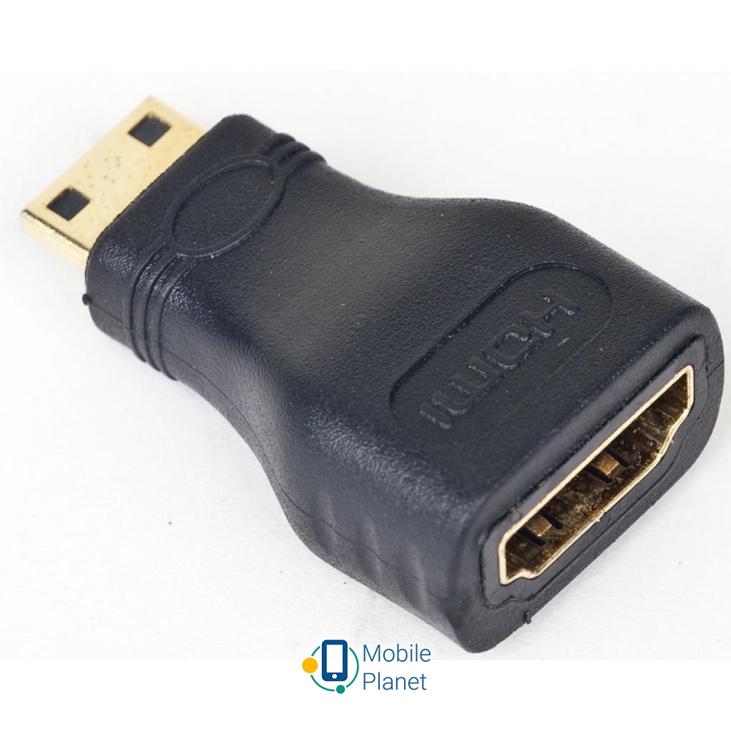 Кабель мультимедійний Перехідник HDMI M to HDMI C (mini) F Cablexpert (A-HDMI-FC)