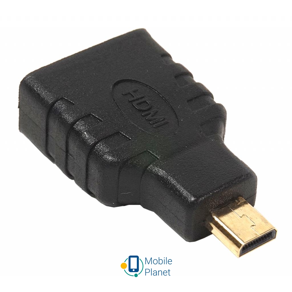 Кабель мультимедійний Перехідник HDMI to microHDMI PowerPlant (KD00AS1298) (UA)