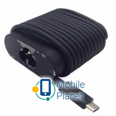 Блок питания к ноутбуку Блок питания к ноутбуку Dell 45W 20V, 2.25A + 5V, 2A, разъем USB Type C, Oval-корпус (LA45NM150) (UA)