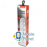 ColorWay CW-CHE44W, 4 розетки / 4USB White 2M (CW-CHE44W)