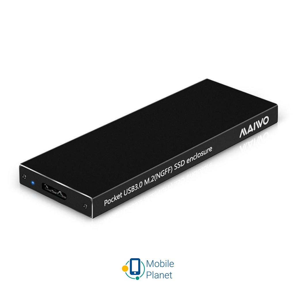 Карман для диска Maiwo K16N black (UA)