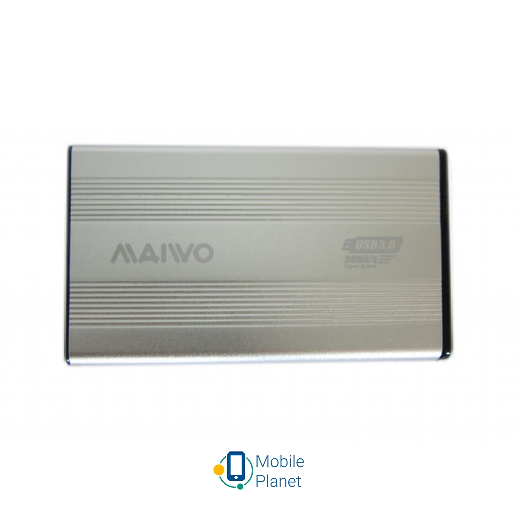 Карман для диска Maiwo K2501A-U3S silver