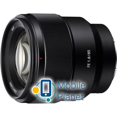 Об'єктив SONY 85mm f / 1.8 для камер NEX FF (SEL85F18.SYX) (UA)