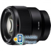 SONY 85mm f / 1.8 для камер NEX FF (SEL85F18.SYX) (UA)